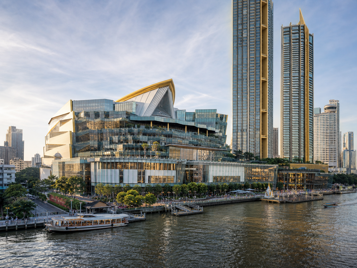Bangkok riverside lifestyle